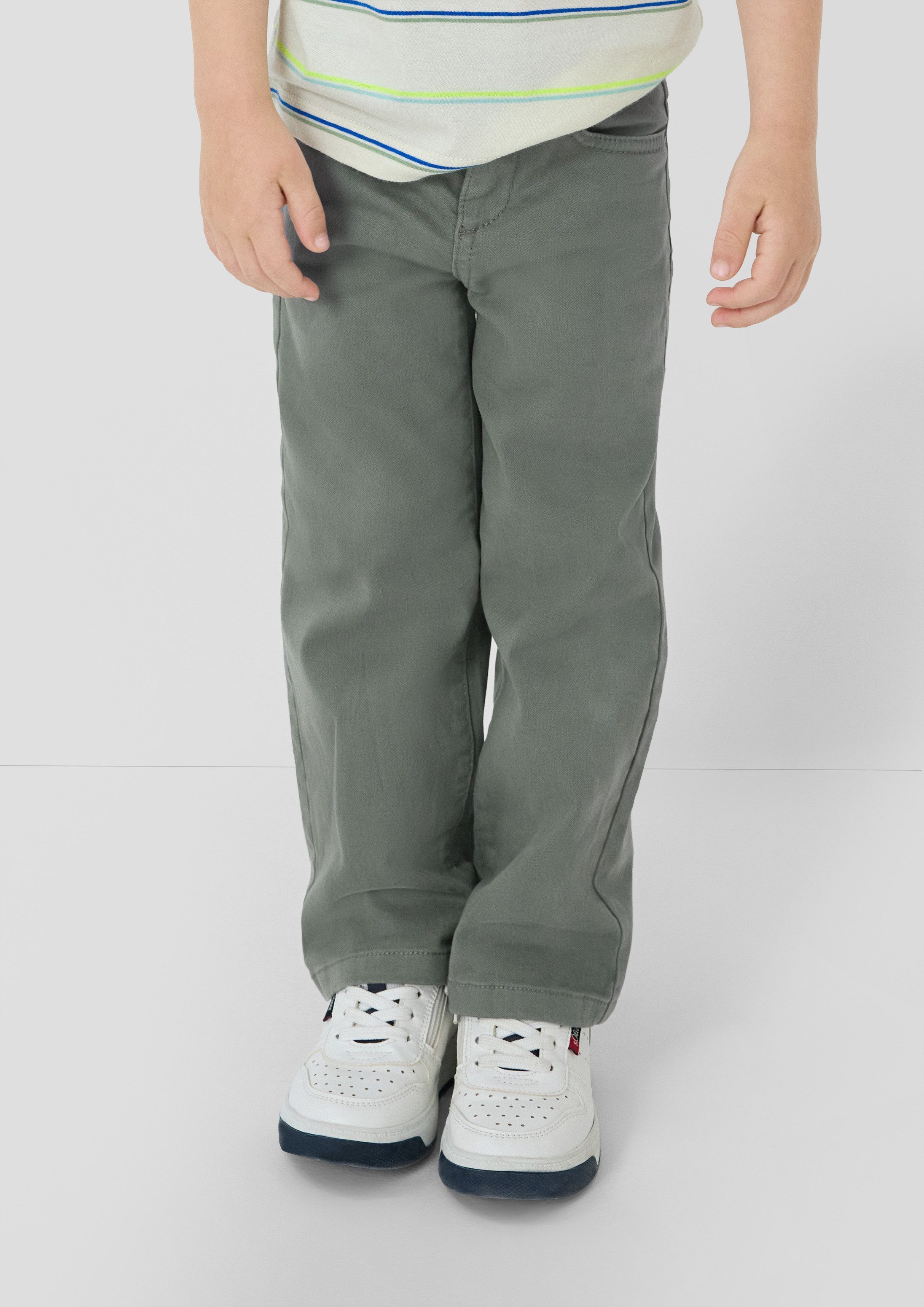 s.Oliver Chinos Hose BAGGY Hose Baggy / Relaxed Fit / Mid Rise / Wide Leg