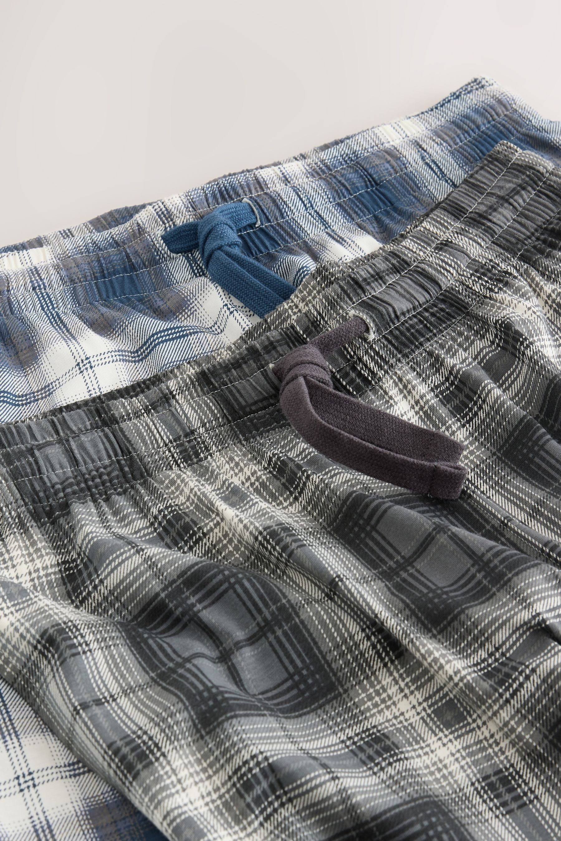 Next Pyjamahose Schlafanzughose mit Bündchen, 2er-Pack (2-tlg)