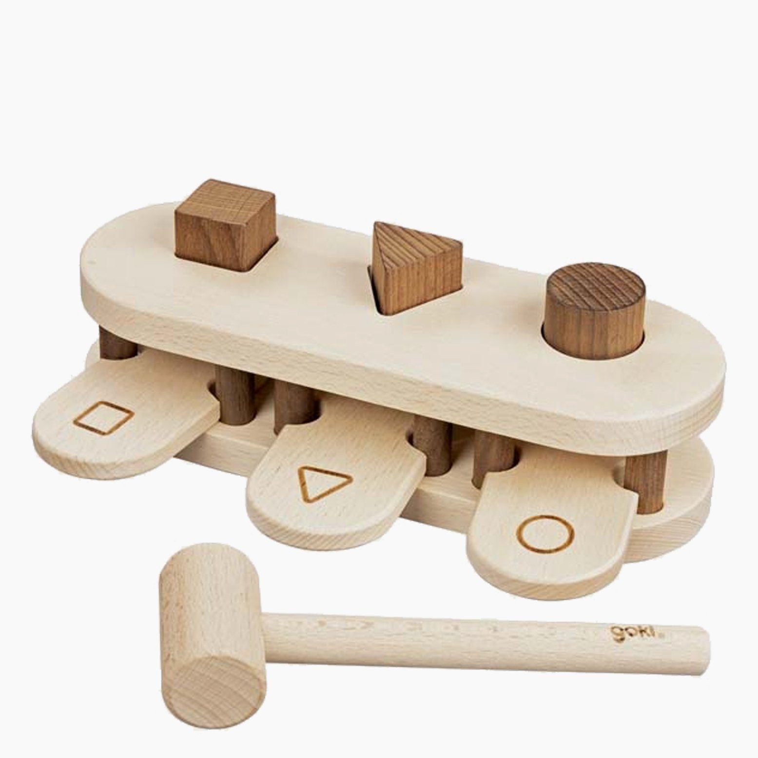 goki Hammerbank Hammerbank, goki nature, (4-tlg), toller Effekt und absolut gefahrlos.