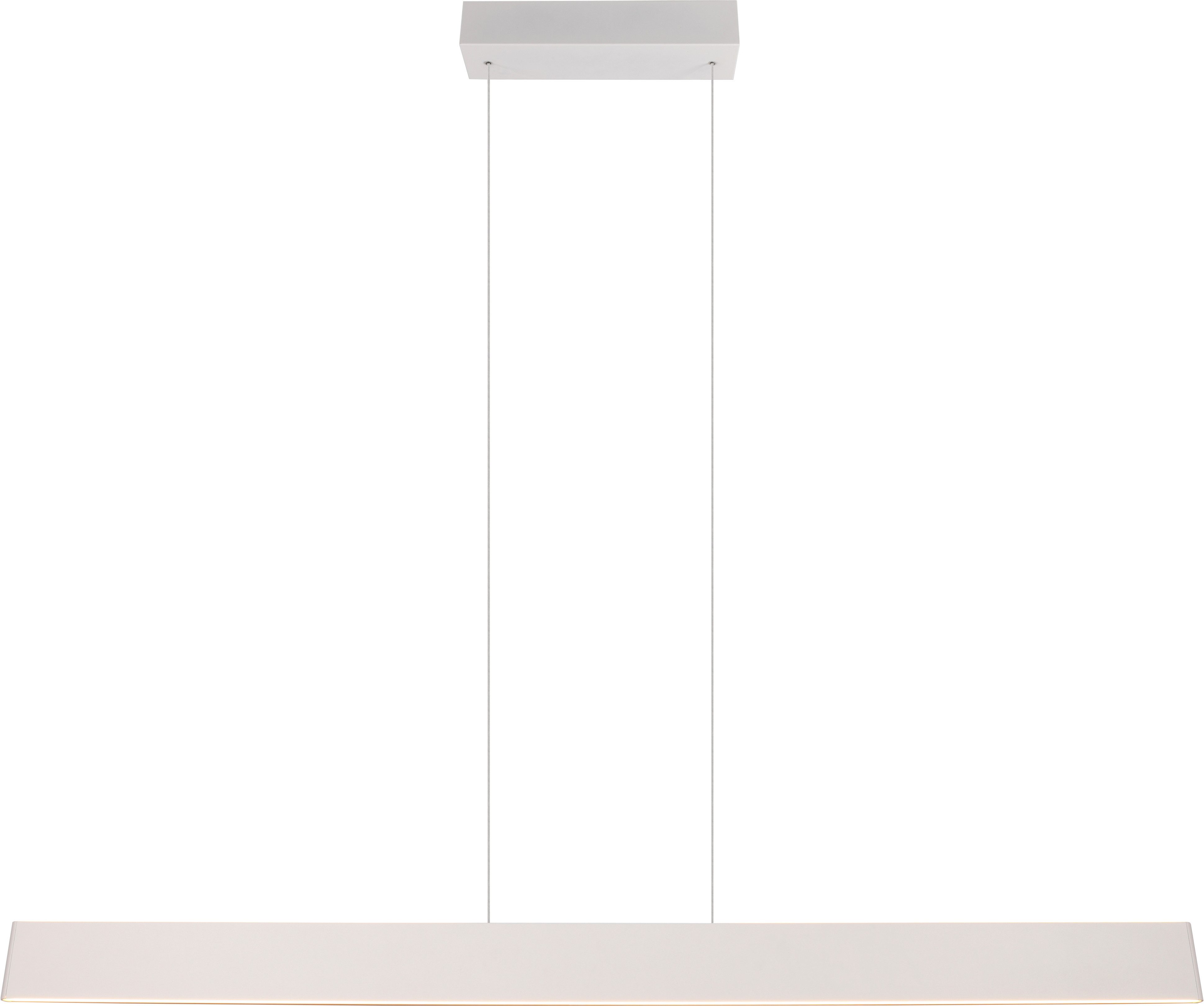 TRIO Leuchten LED Pendelleuchte GALWAY, 35W LED Hängelampe 4200 Lumen, CCT Lichtfarbe einstellbar, Dimmfunktion, LED fest integriert, Farbwechsler, warmweiß - kaltweiß, LiftMe-Funktion 60-150cm Höhe, Touch Dimmer, up-and-down Licht