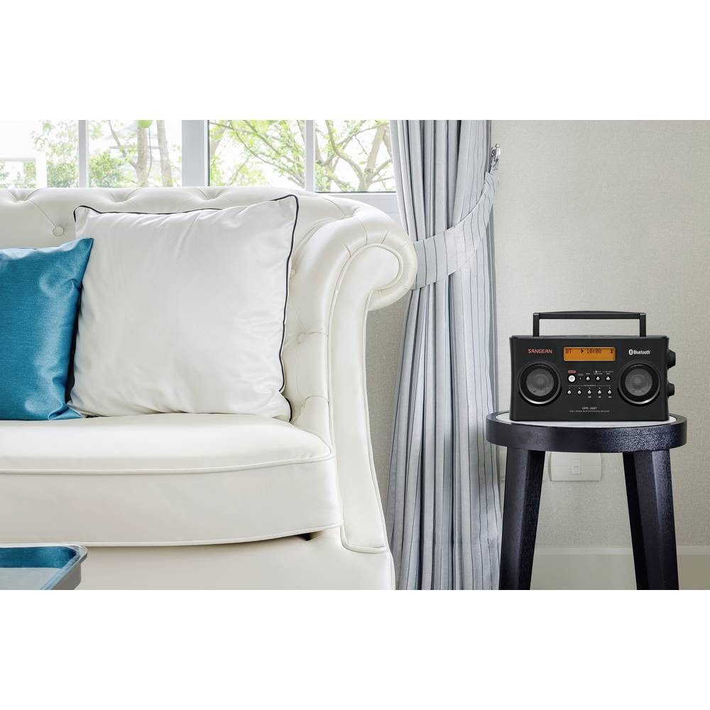 Sangean 260 ist ein DAB+ / UKW-RDS tragbares Radio mit Bluetooth DPR-26 BT Radio (Akku-Ladefunktion)
