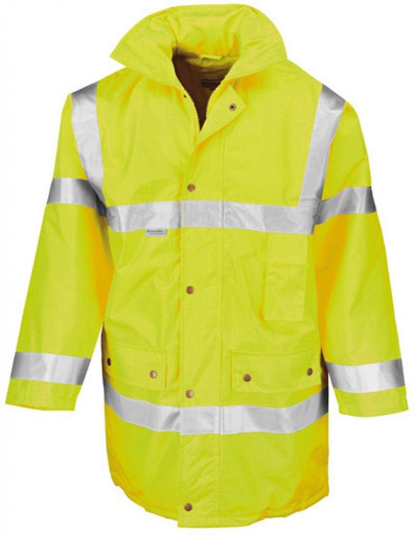 Result Arbeitsjacke Safety Arbeits Sicherheits Jacke, ISO EN20471:2013