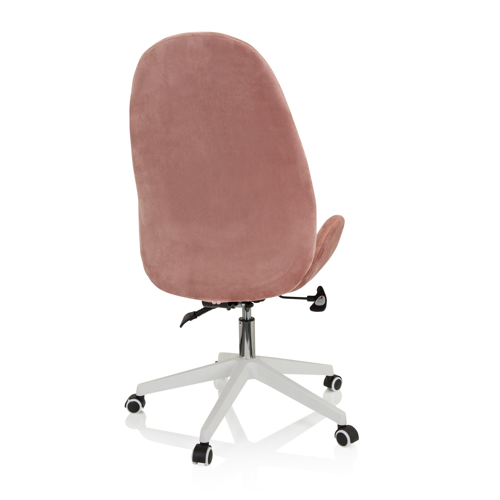 Home Rosa AVEA ergonomisch Armlehnen hjh (1 Bürostuhl Office OFFICE Schreibtischstuhl mit St), Stoff Drehstuhl