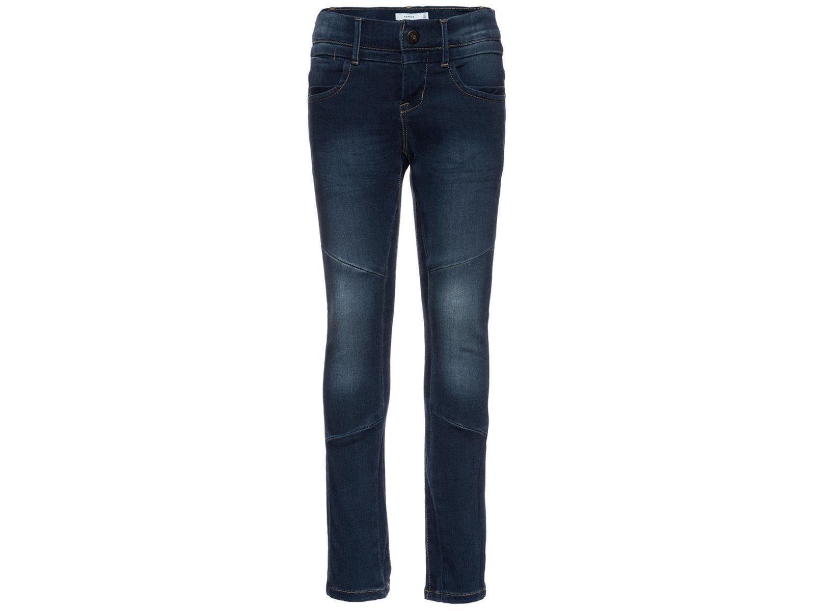 Name It Skinny-fit-Jeans Mädchen NITTIDA REG/XX SL DNM PANT NMT NOOS mit elastischem Bund