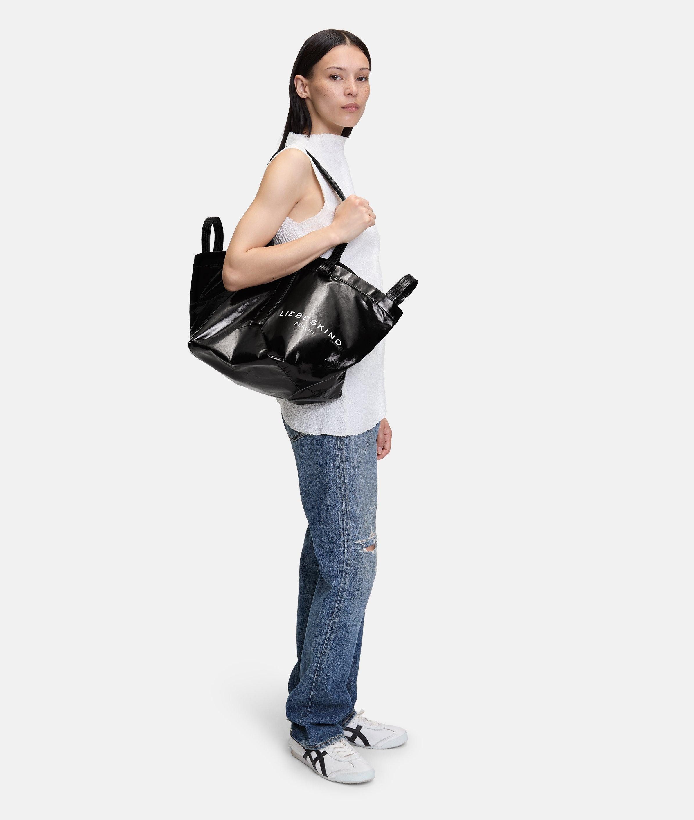 Liebeskind Berlin Shopper Elvira Shopper M, Shopper aus folierter Baumwolle
