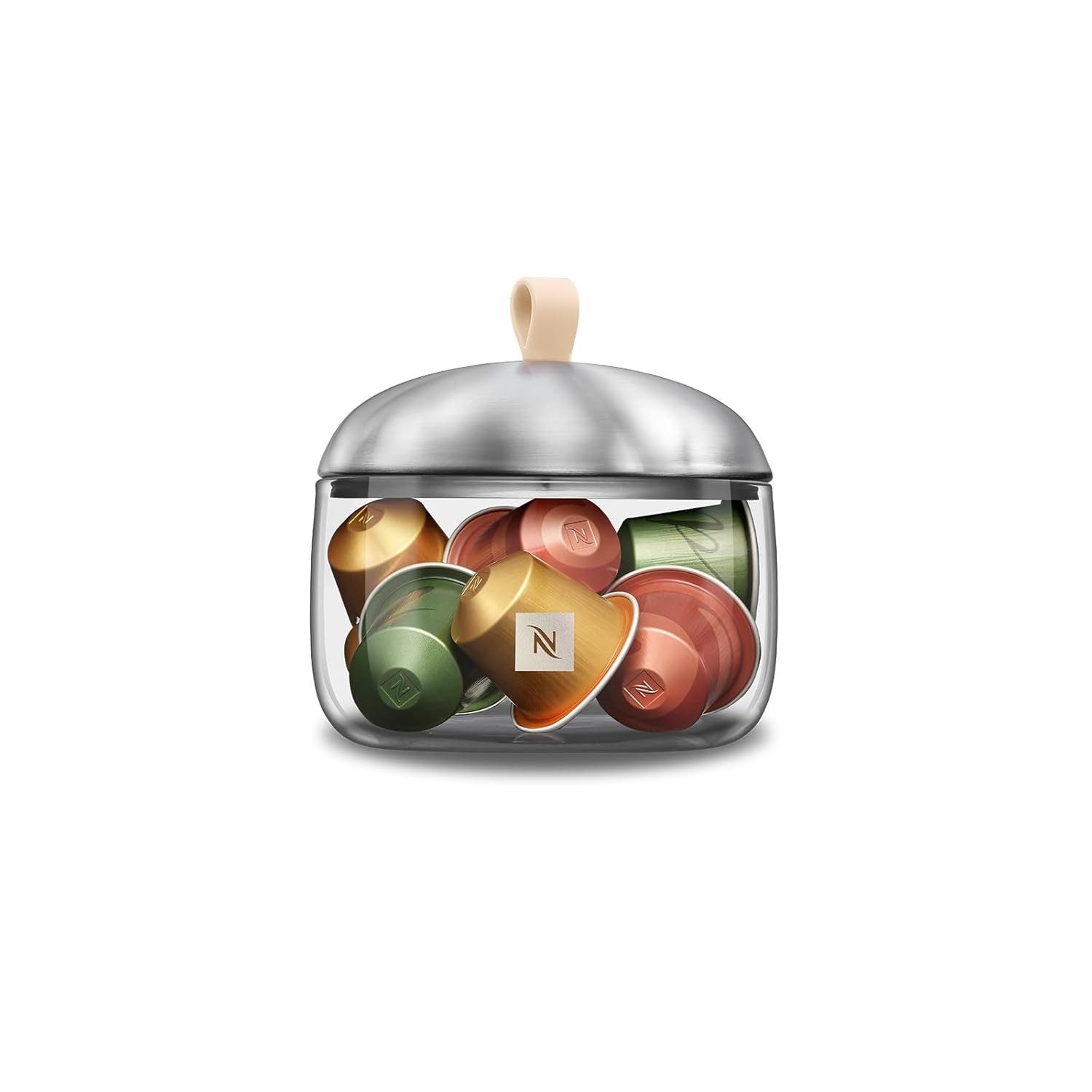 NESPRESSO Besteck-Set Vertuo LUME Mia Kapseldispenser Small