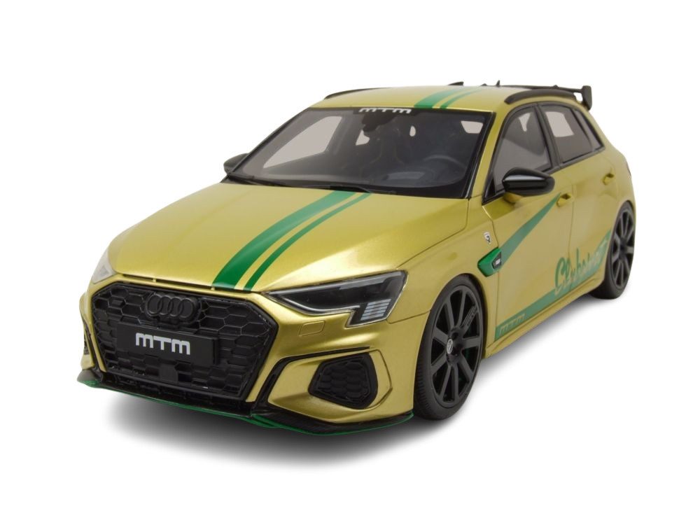 Modellauto Audi S3 MTM 2022 gelb
