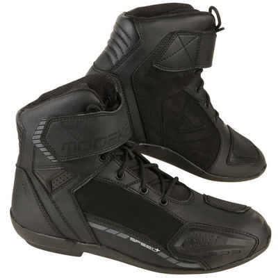 Modeka Modeka Kyne Stiefel schwarz / dunkelgrau 43 Motorradstiefel (Packung, Antistatische und Öl- und Benzinfeste Sohle)