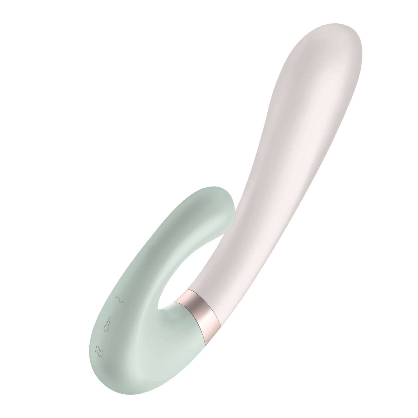 Satisfyer Klitoris-Stimulator Satisfyer "Heat Wave Connect App", Rabbit, Bluetooth, Wärmefunktion Mint