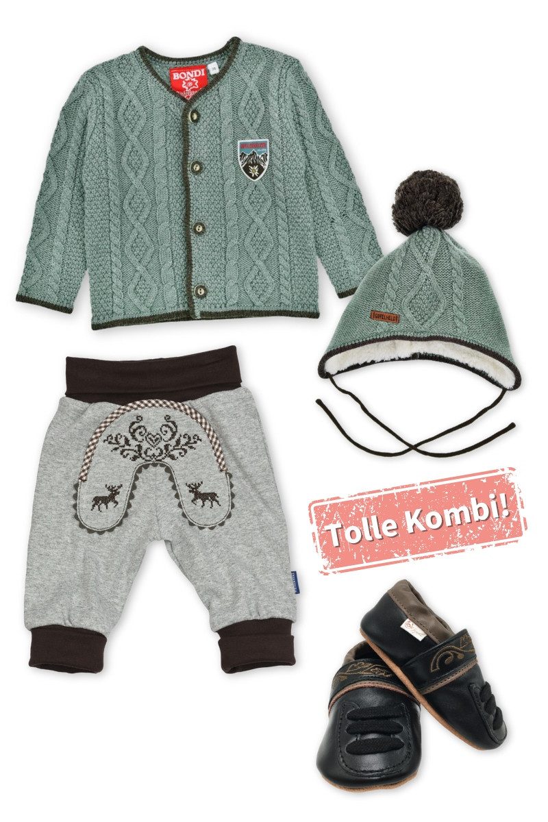BONDI Trachtenkleid Babymütze - GIPFELHELD - kiwi