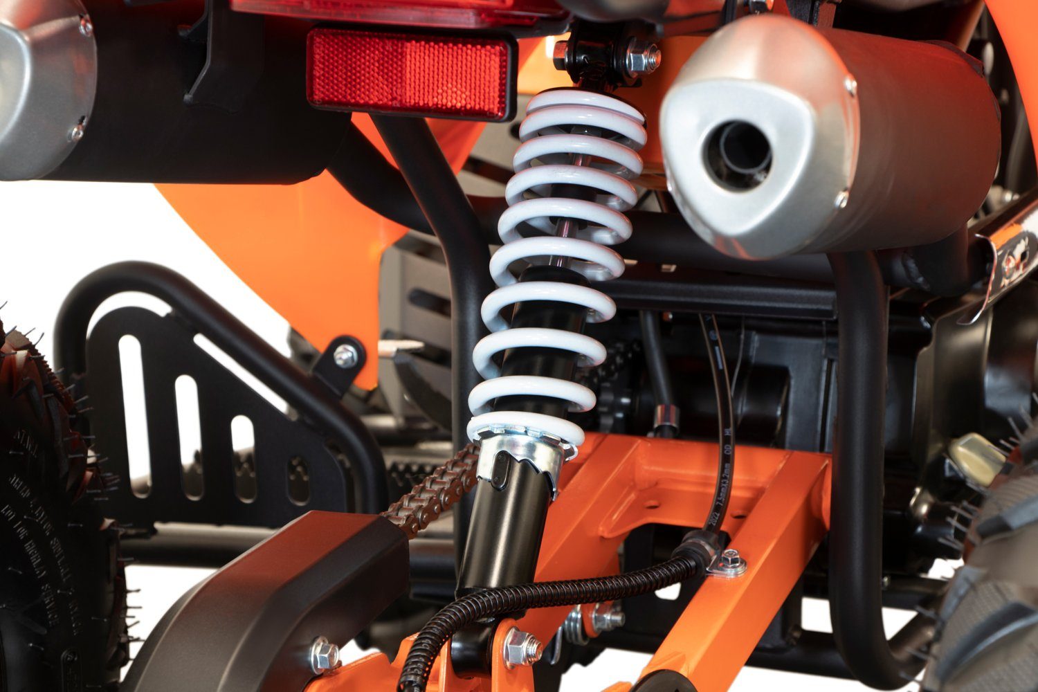 Quad 125cc Warrior Motors | Midiquad, Kinder Automatik ATV GS Kinderquad Orange ccm midi Nitro Quad 125,00
