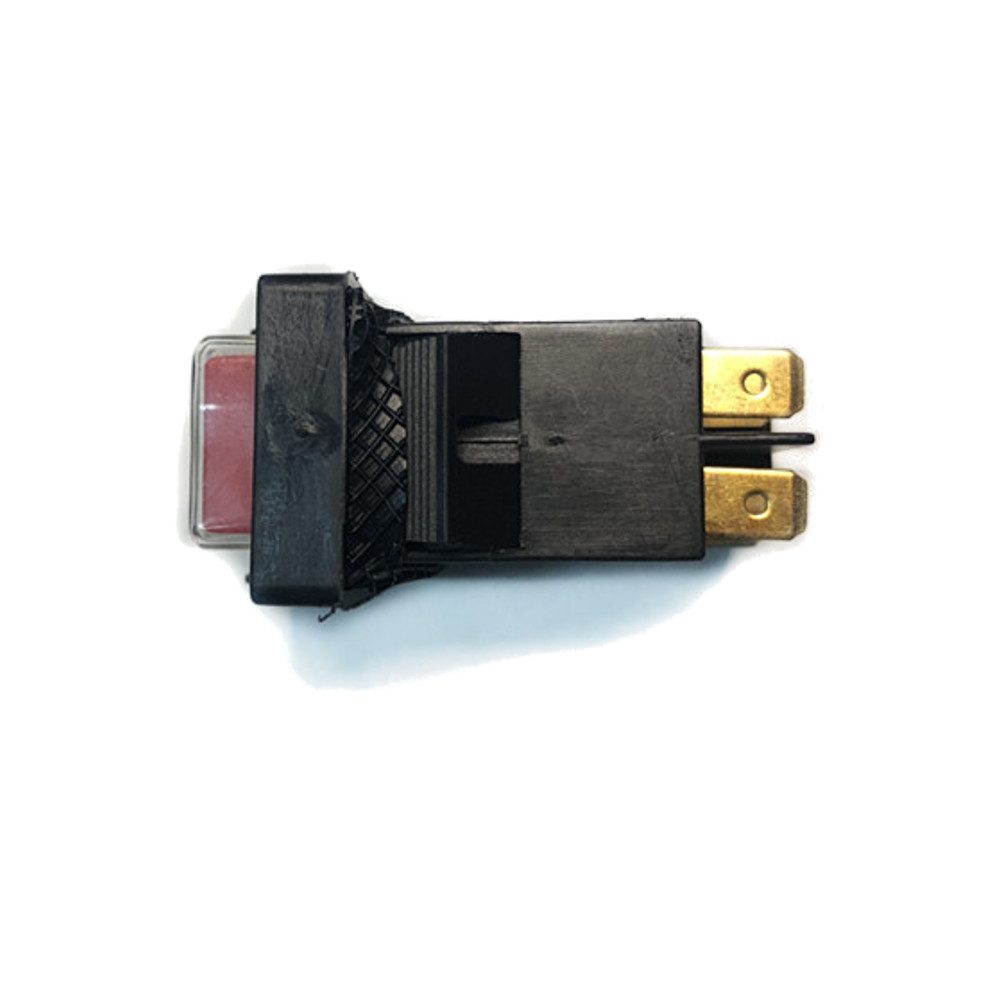 Trade-Shop Schalter Geräteschalter für Holzbearbeitungsmaschinen wie Kreissägen, Anschluss über 5 Kontakte / mit Flachdichtung und einer PVC-Abdeckung