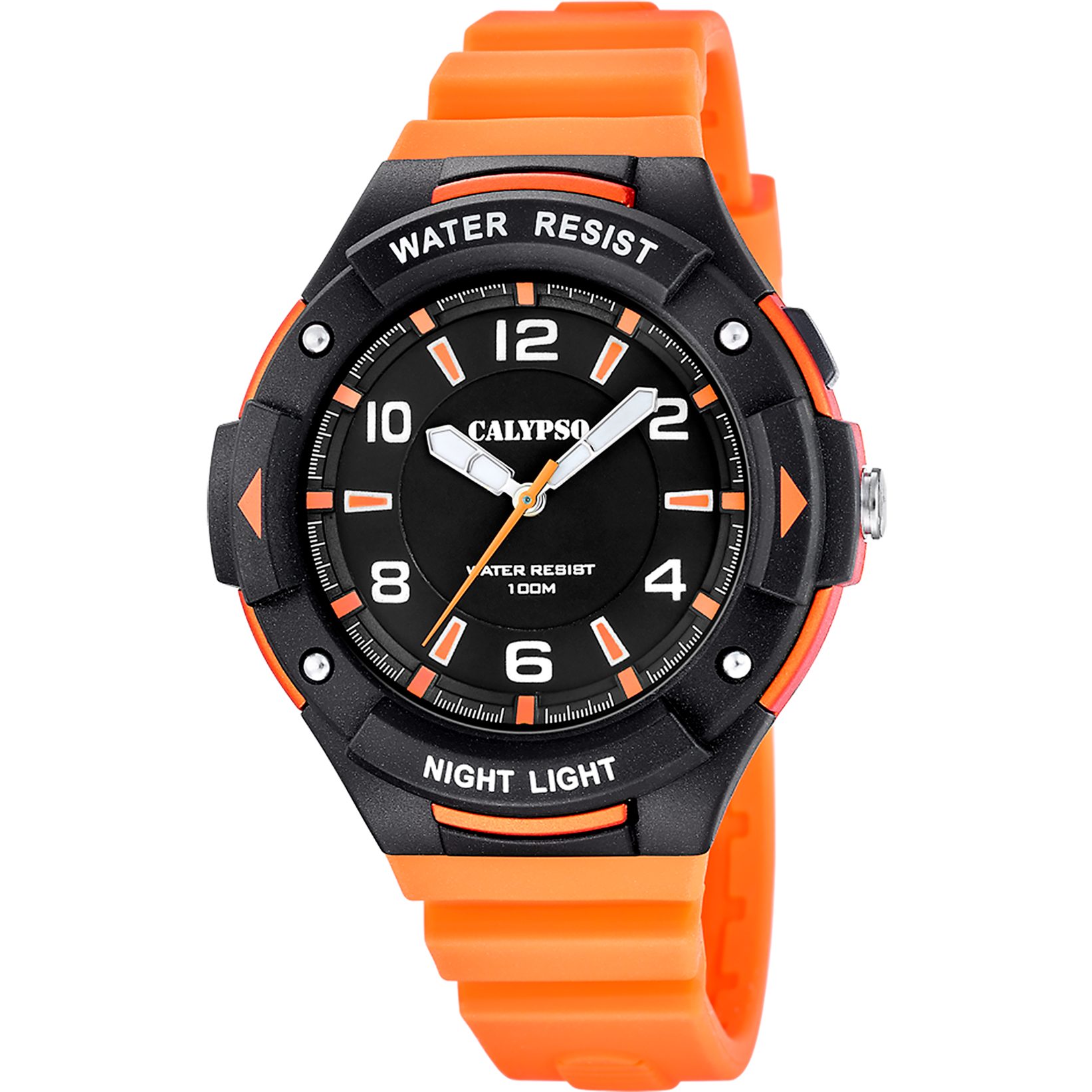 CALYPSO WATCHES Quarzuhr Street Style K5883_2, Armbanduhr, Herrenuhr, Silikonarmband, analog, Beleuchtung
