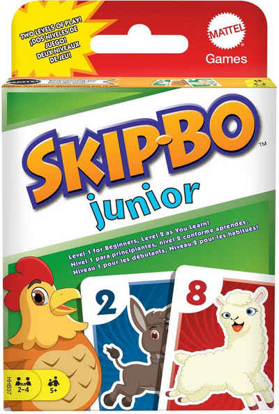 Mattel games Spiel, Kartenspiel Skip-Bo Junior