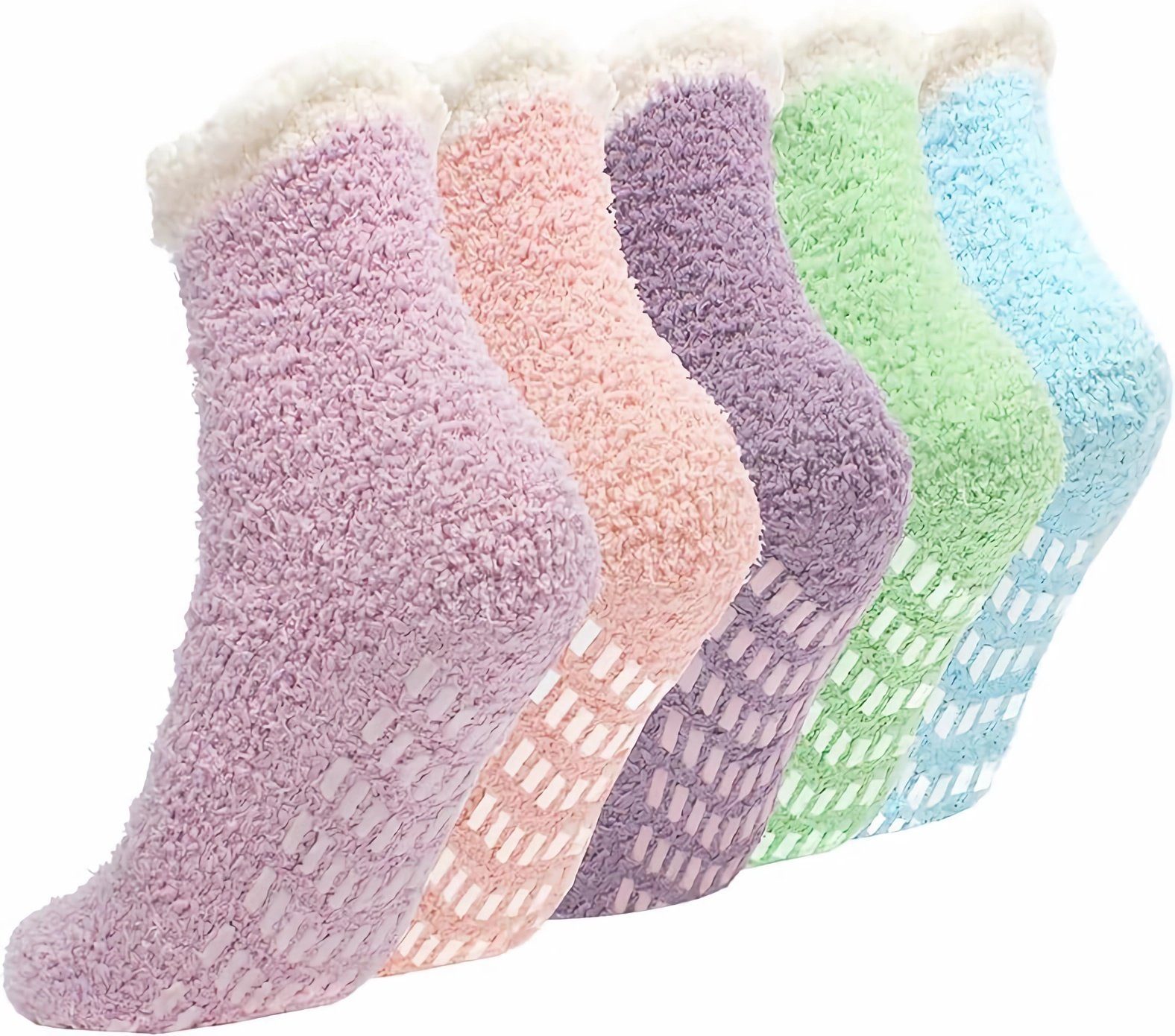 Coonoor Kuschelsocken (5-Paar) ideal als Bettsocken