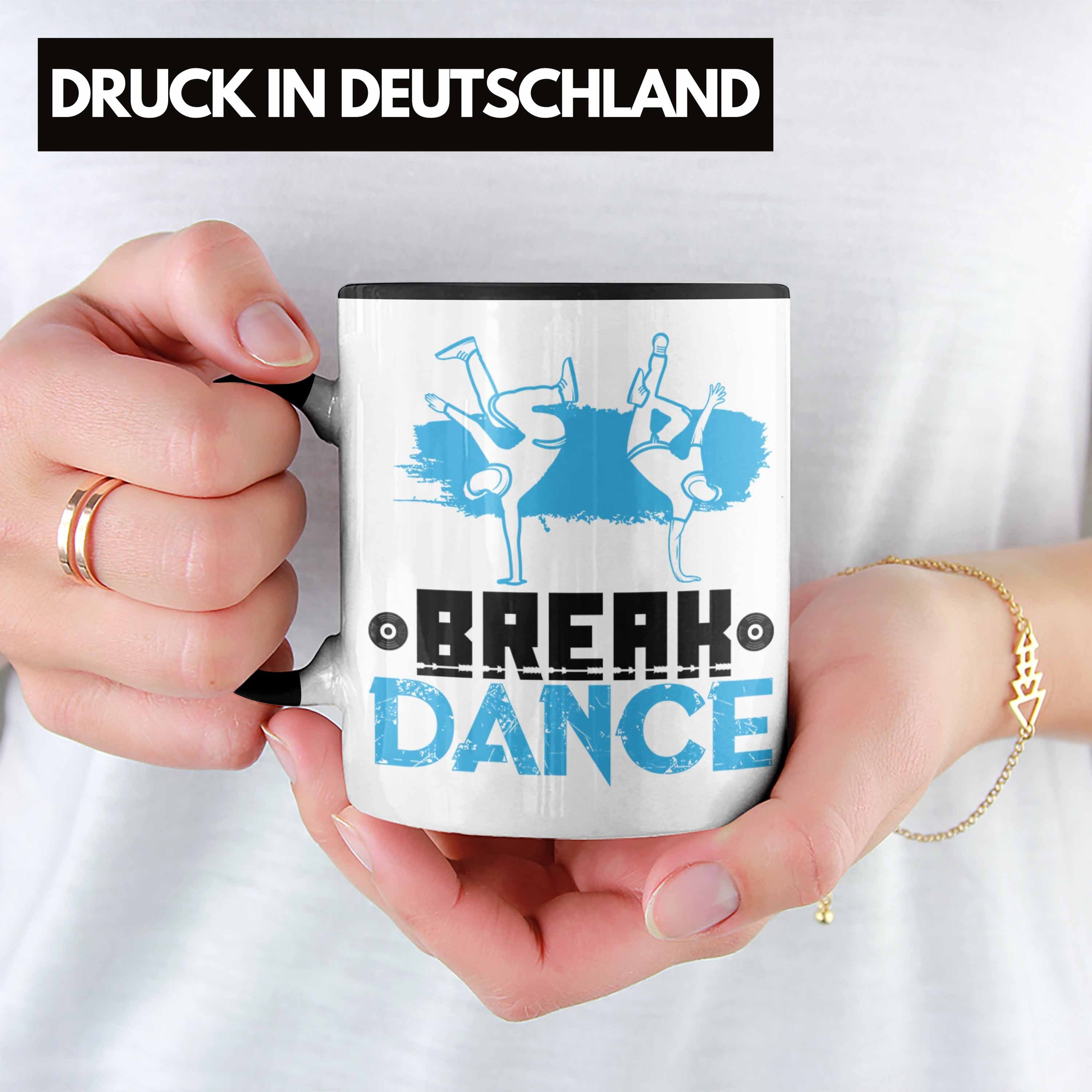 Geschenkidee Trendation Tasse Schwarz Jungs Trendation Breakdancer Break-Dance - Tasse Geburtstag Geschenk Weihnachten