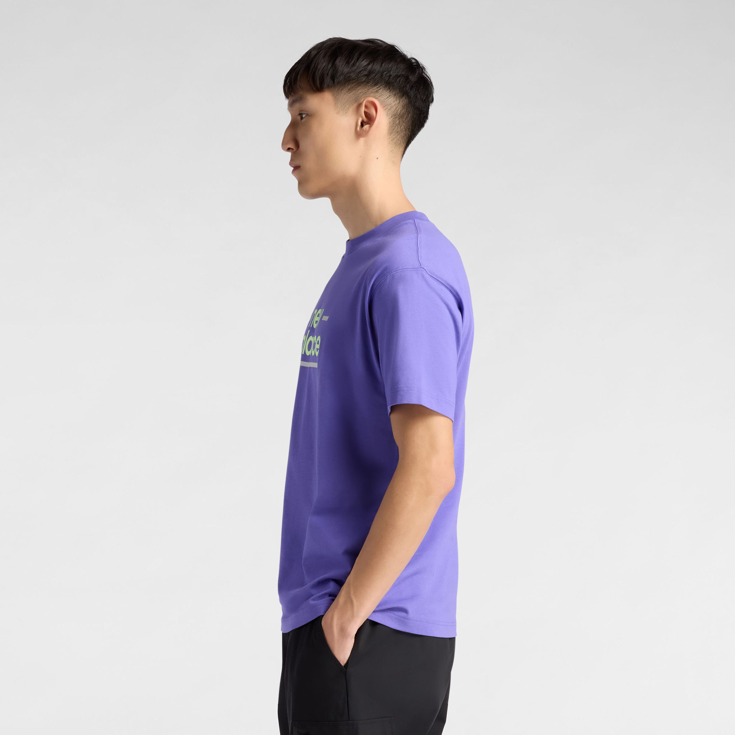 New Balance T-Shirt MENS LIFESTYLE T-SHIRT aus Baumwolle, für Erwachsene, in den Größen S bis XXL