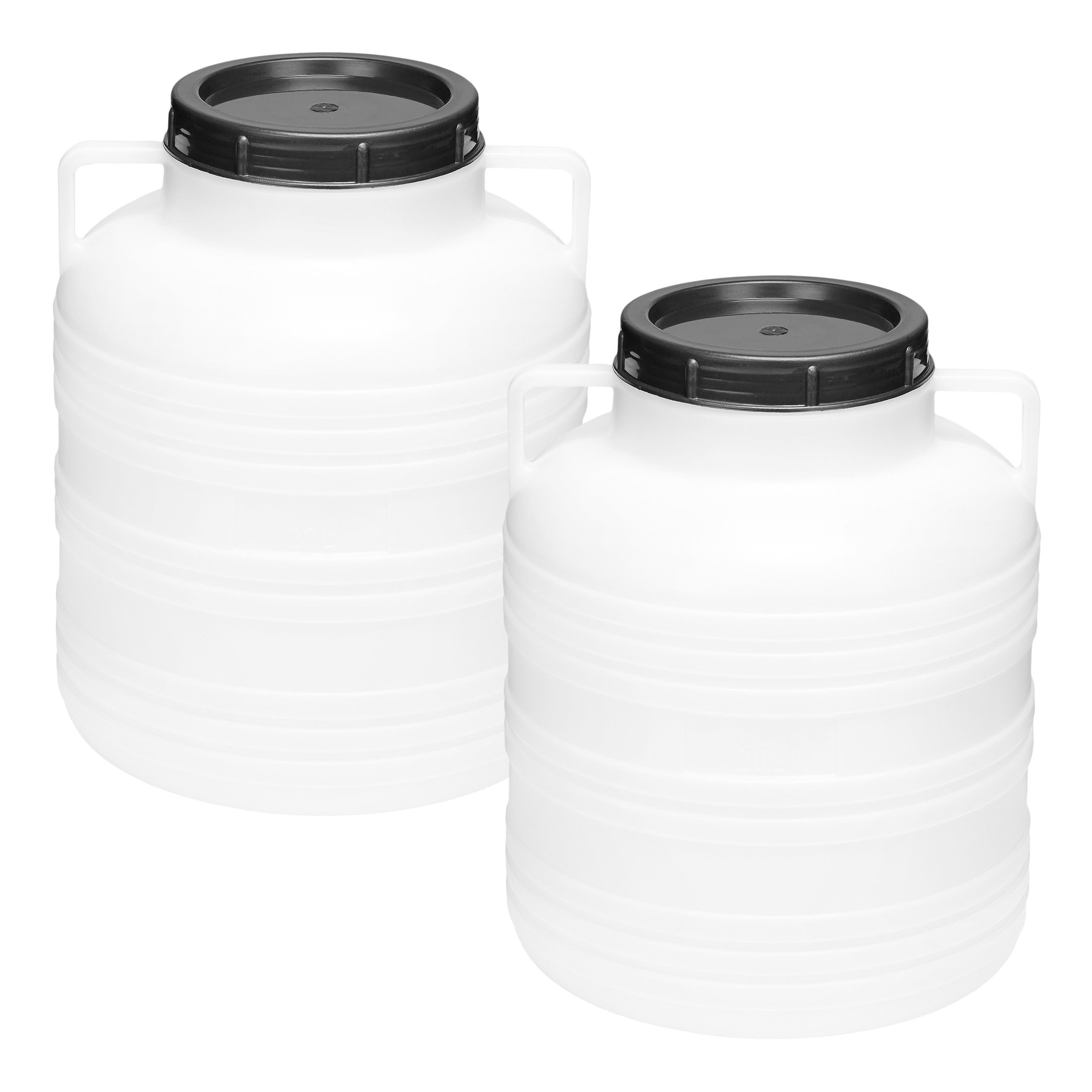 Garronda Regentonne Set 20 Liter Futtertonne BPA-frei Lebensmittel-Fass GD-0126, 20 l, (2-tlg), BPA-Frei