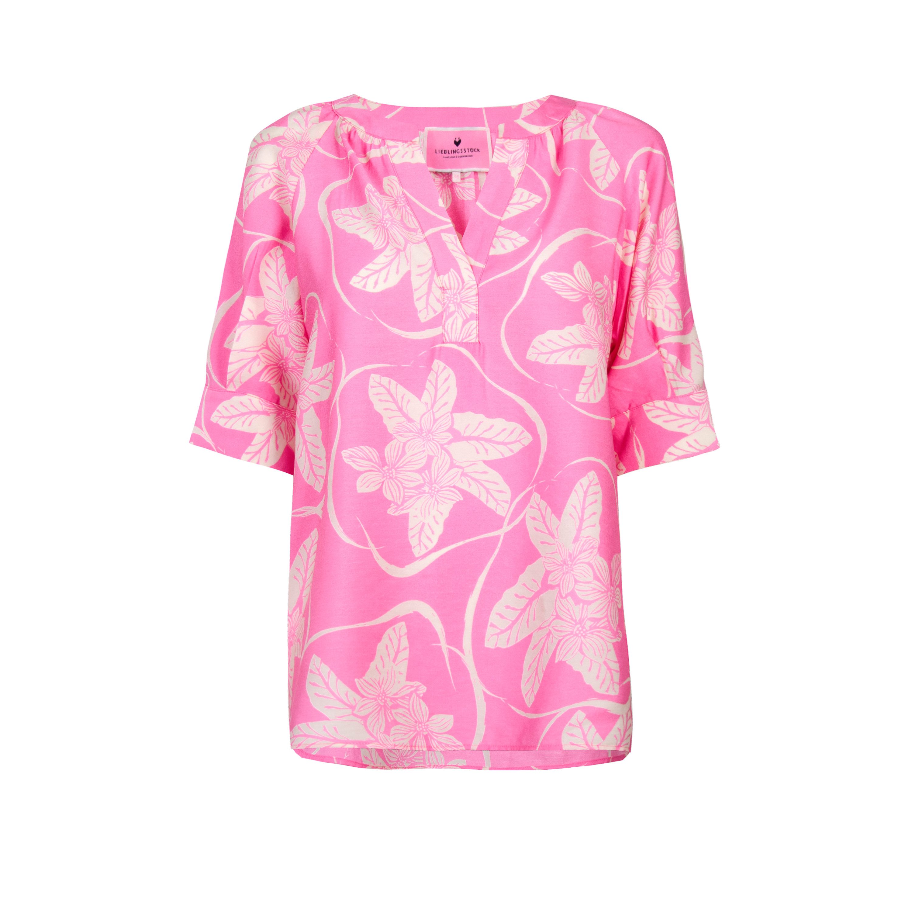 Lieblingsstück Schlupfbluse RosulaL mit Tropicalprint günstig online kaufen