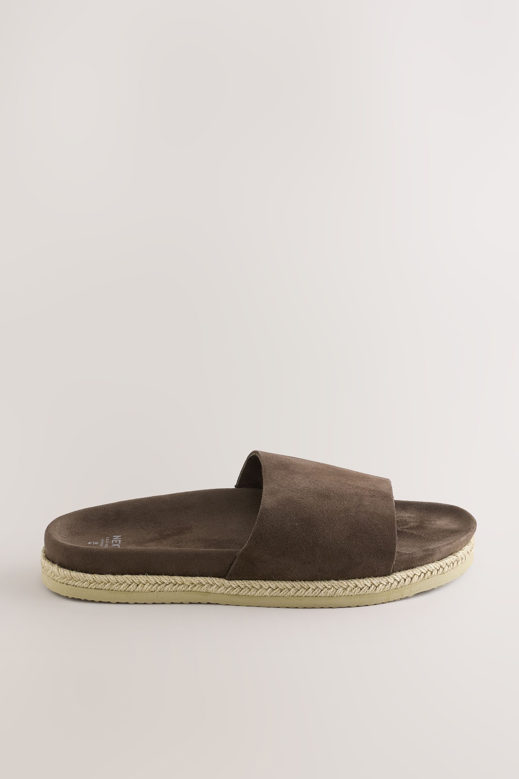 Next Edle Pantoletten aus Veloursleder Badepantolette (1-tlg)