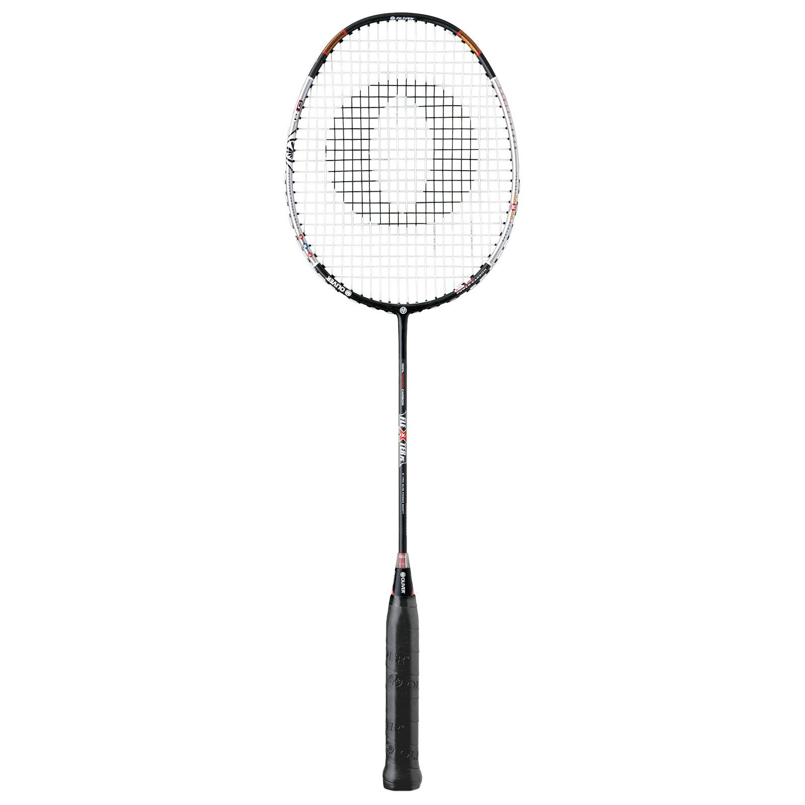 Oliver Badmintonschläger Flexter PC (84g/leicht grifflastig/mittel) - besaitet
