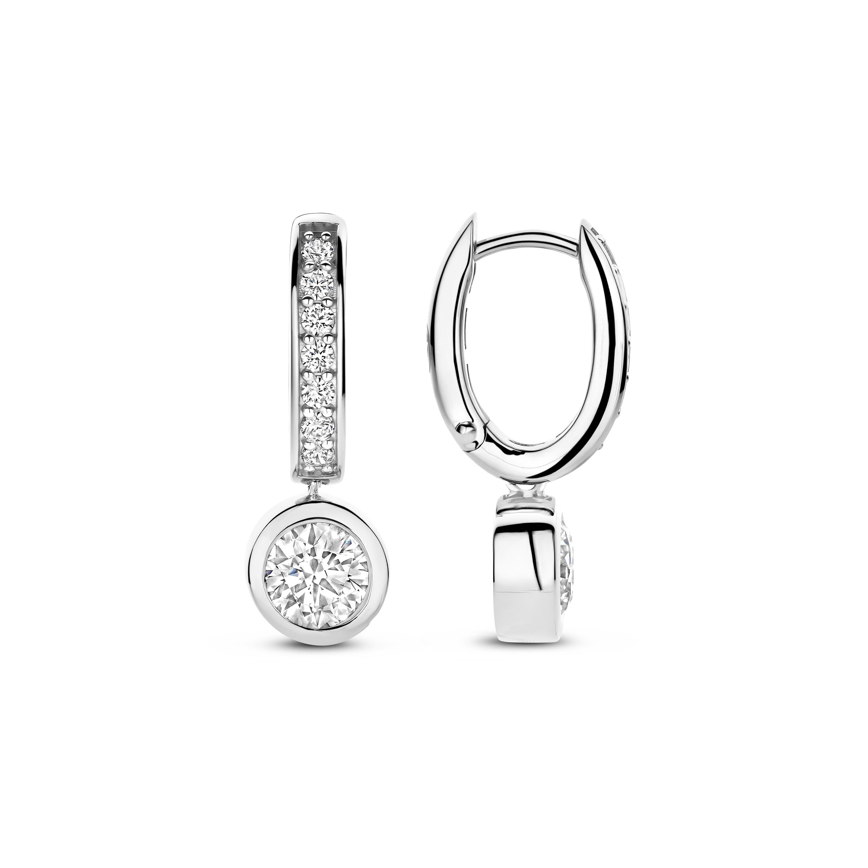 TI SENTO - Milano Paar Ohrstecker Glided 925er Sterlingsilber