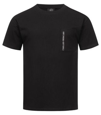 Chilled Mercury T-Shirt Rundhals Shirt Baumwolle Körperkomfort Freizeit mit Brusttasche 2 - 3 (2-tlg)