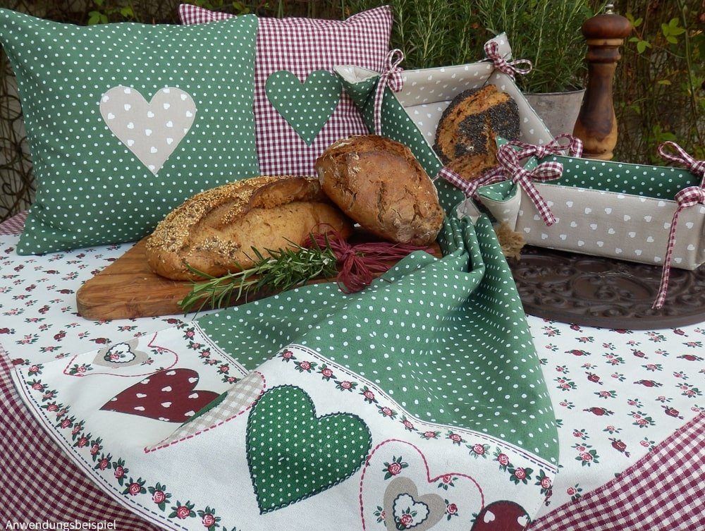 matches21 HOME & HOBBY Topflappen Topflappen VRONI Landhaus 20x20cm bunt, ( günstig online kaufen