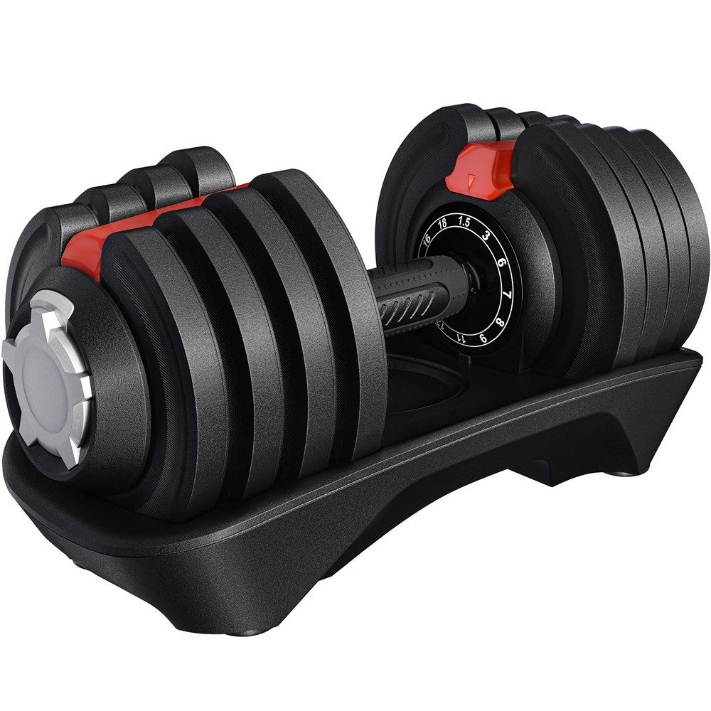 Yaheetech Hantel-Set, Verstellbare Hantel 12-in-1 Kurzhanteln 1,5 kg ...