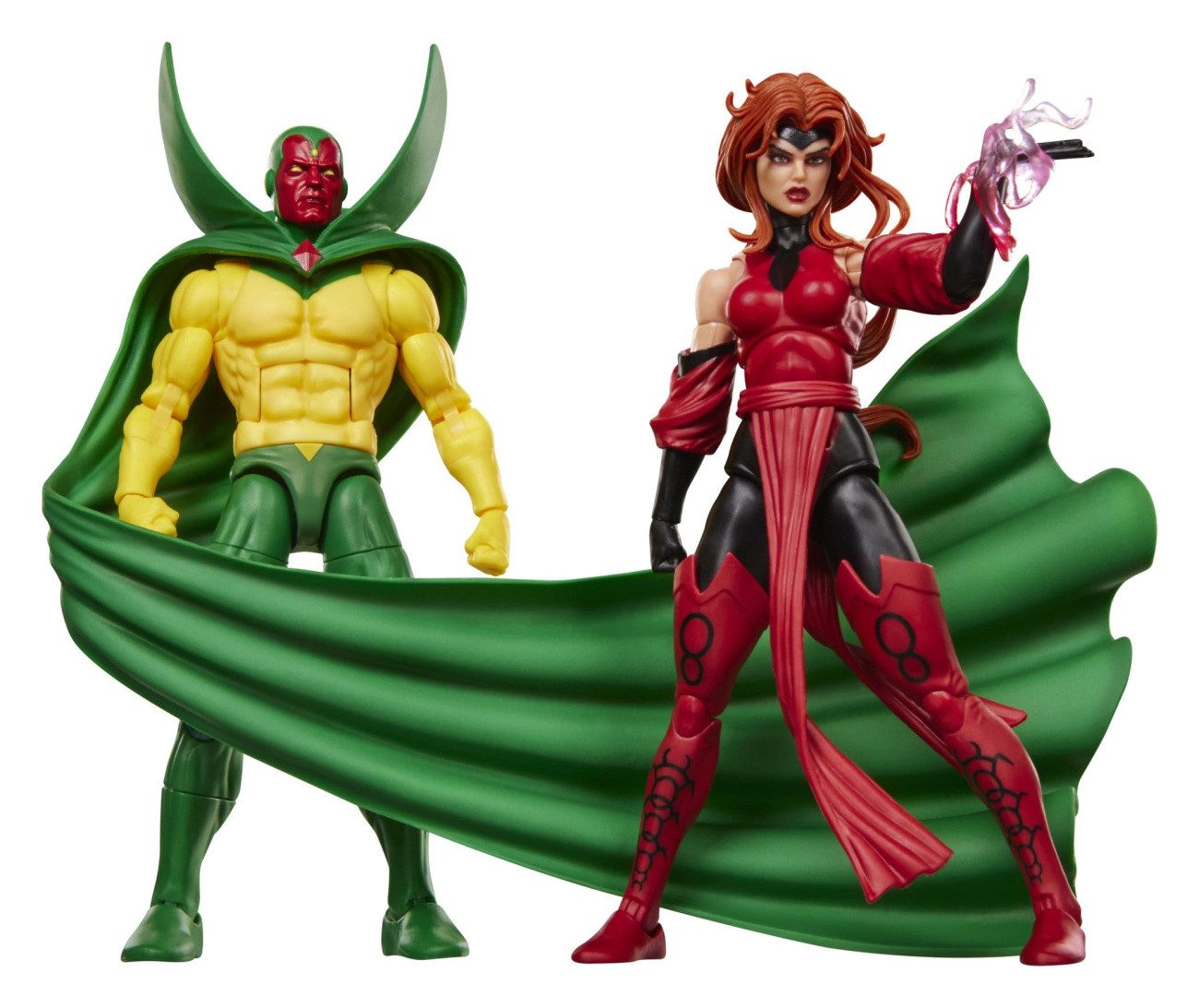 Hasbro Actionfigur Avengers Marvel Legends Actionfiguren 2er-Pack Vision & Scarlet Witch