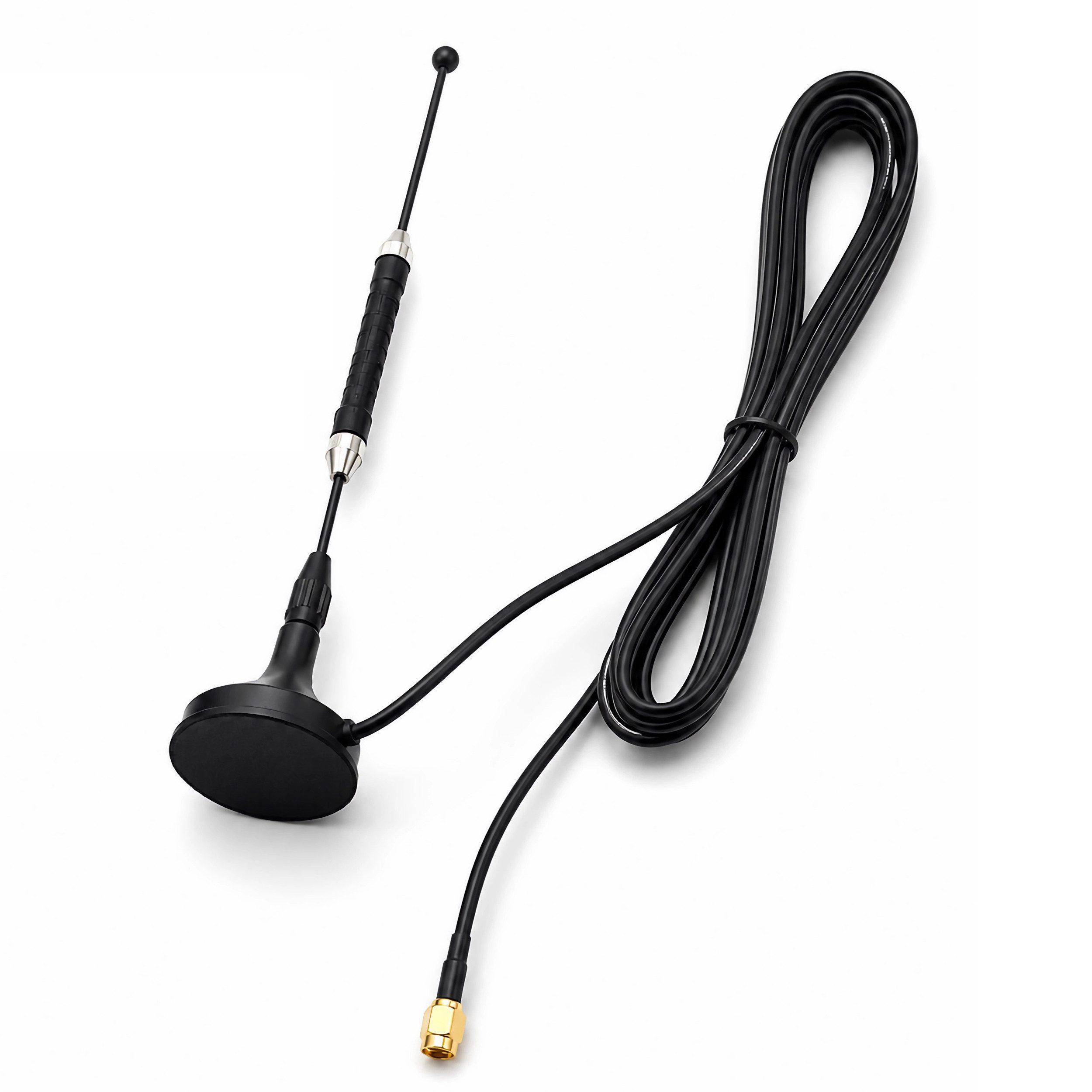 Bolwins G55C 12dbi SMA LTE 4G Antenne Antennenkabel Signalverstärker Standfuss WLAN-Antenne (LTE / 4G Empfang, für 4G USB-Modem & Router, Verstärkung: 12 dB), SMA-Stecker, 800–2700 MHz Breitband, Hohe Signalverstärkung