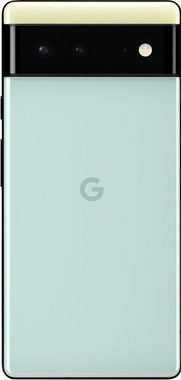 Google Pixel 6 Smartphone (16,3 cm/6,4 Zoll, 128 GB Speicherplatz, 50 MP Kamera)