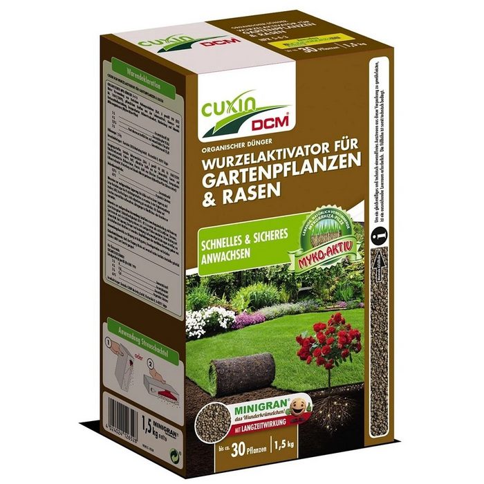 Cuxin DCM Spezialdünger Cuxin DCM Wurzelaktivator Gartenpflanzen & Rasen Anwachshilfe 1 5 kg