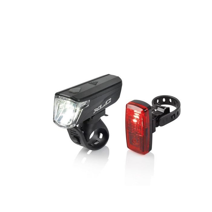 XLC Fahrradbeleuchtung XLC Comp Lichtset Capella CL-S20 mit StVZO für alle Räder