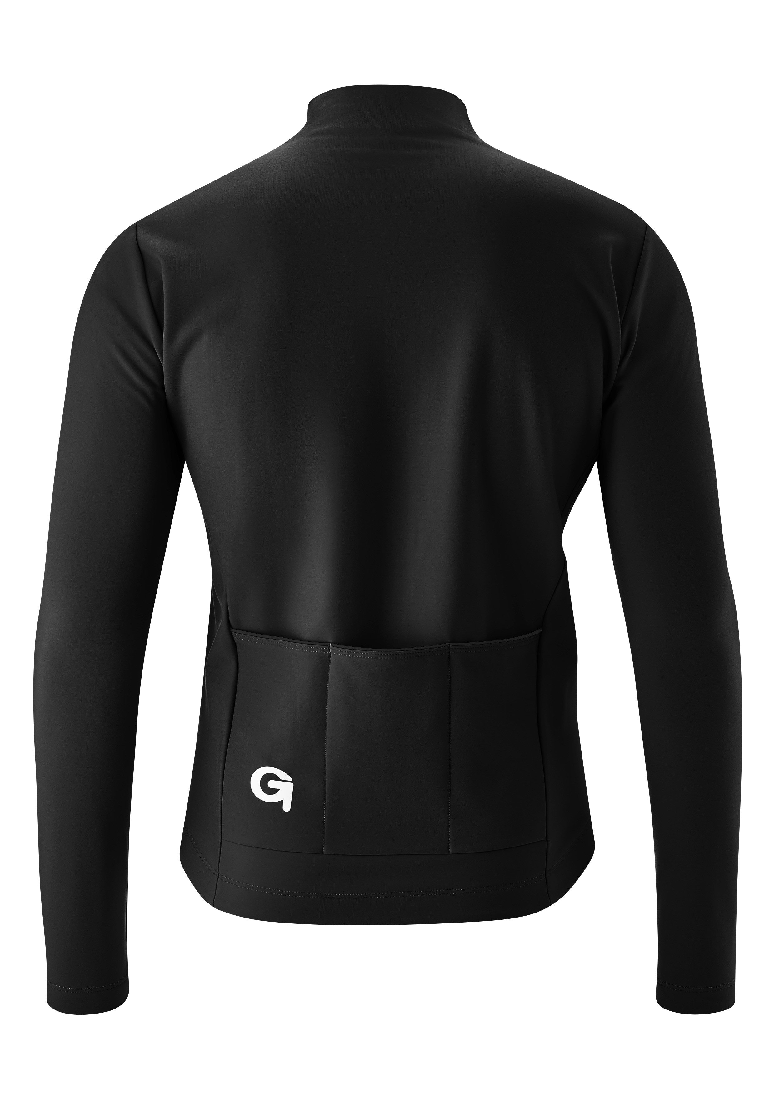 Gonso Radtrikot SITIVO TRIKOT THERM M Herren Fahrradtrikot langarm, isolierendes Full-Zip Trikot, Tight Fit