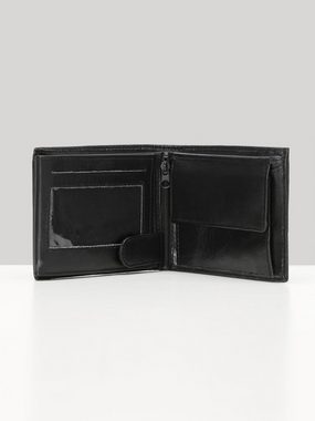 Ladeheid Geldbörse Herren Geldbörse Portemonnaie aus Echtleder mit vielen Fächern MA-108 (1-tlg)