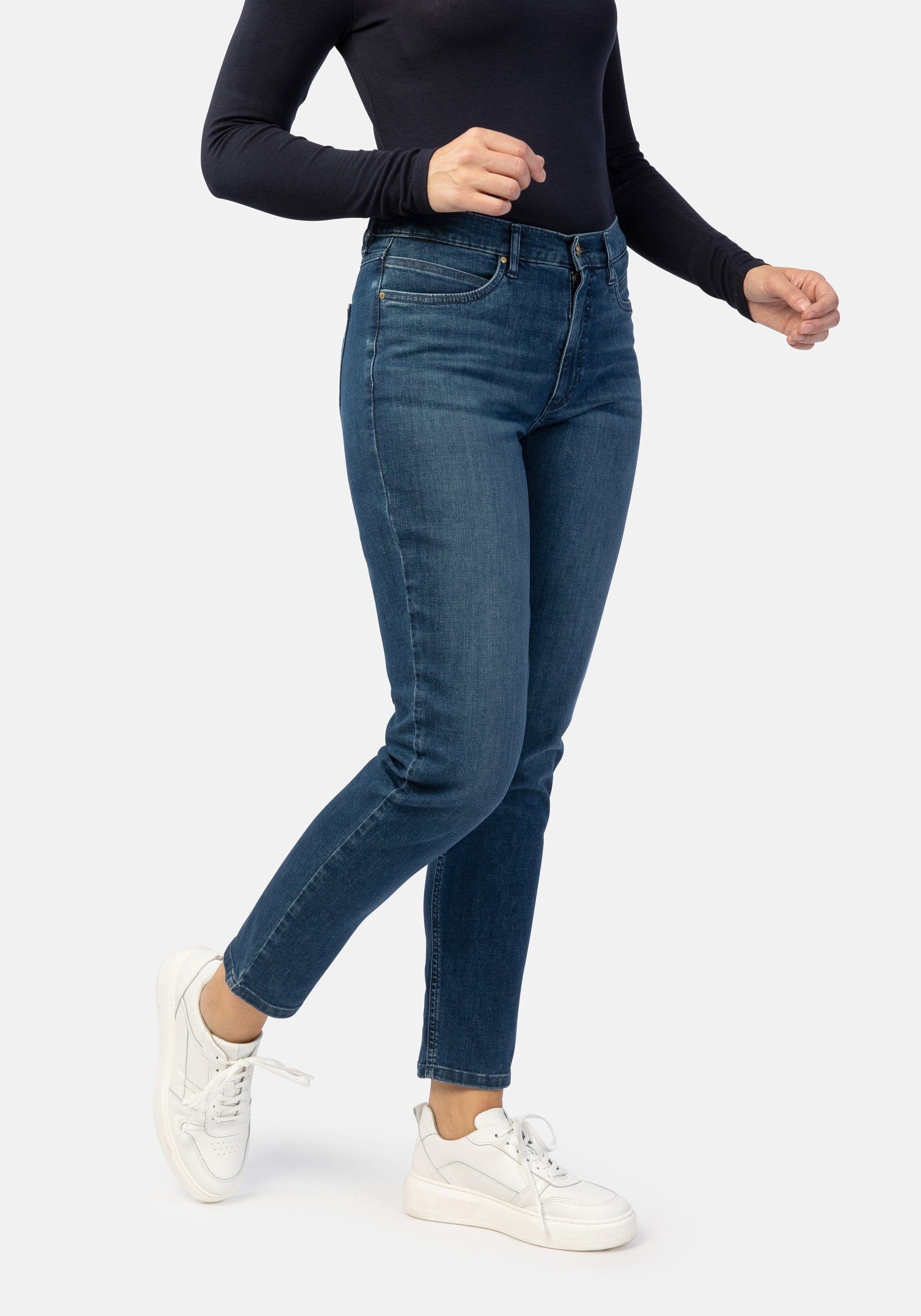 WOMEN STOOKER Move Tapered Nizza 5-Pocket-Jeans Fit Flexxi