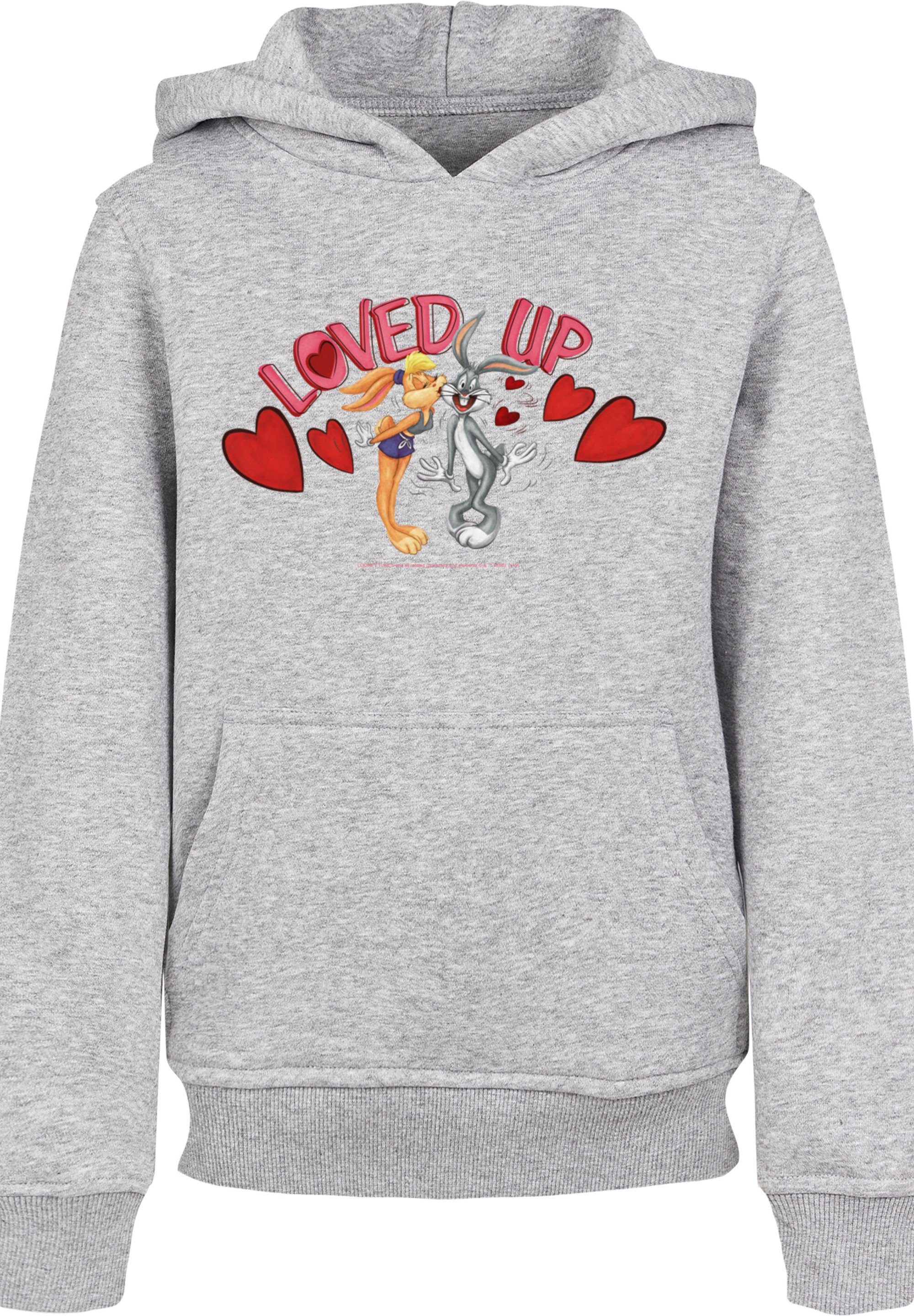 F4NT4STIC Kapuzenpullover Looney Tunes Bugs Bunny And Lola Valentine's Day  Loved Up Print