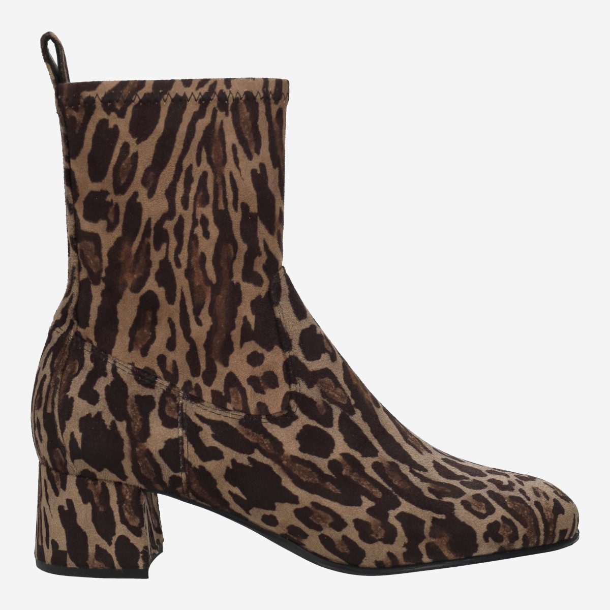 Unisa Unisa LEMICO_F25_STZ FANGO, Stiefeletten in Braun / Leo-Look für Damen Stiefelette