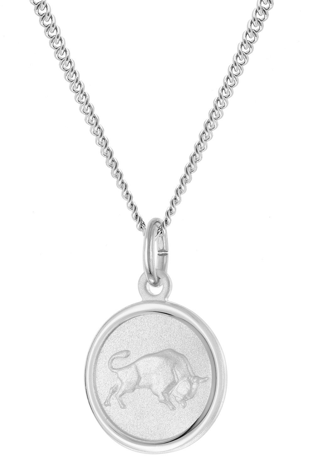 trendor Panzerkette Kinder-Sternzeichen Stier 925 Silber