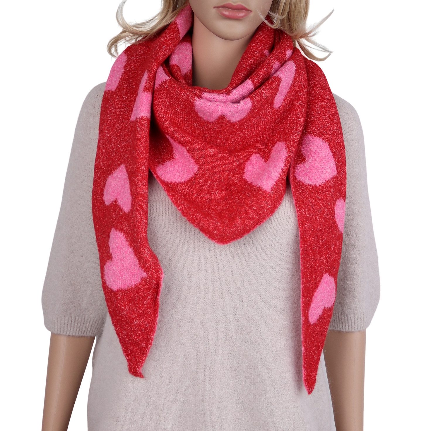 MIRROSI Dreieckstuch kuschliger und warmer Dreiecksschal günstig online kaufen
