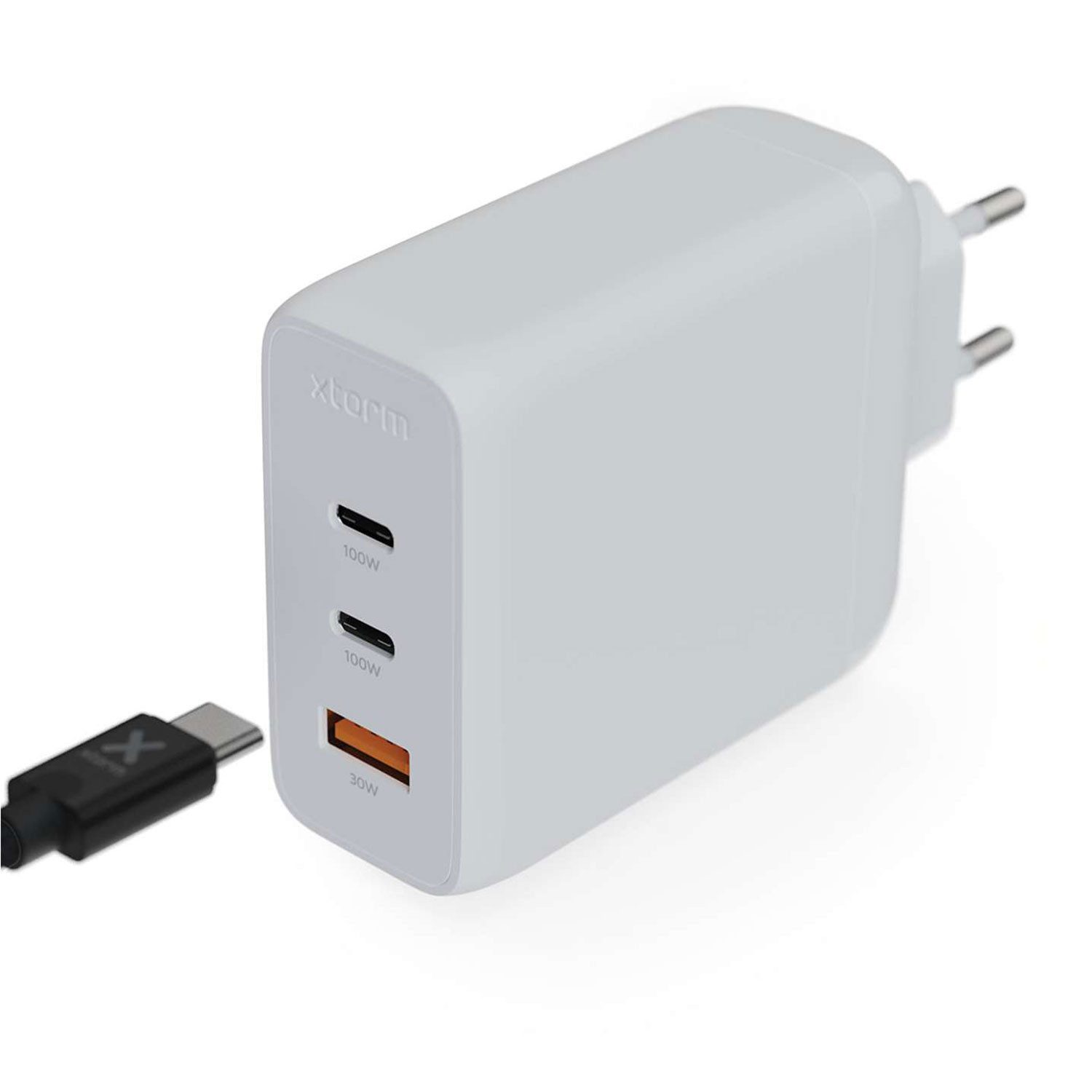 Xtorm 100W GaN2 Ultra Wall Charger Smartphone-Ladegerät (Fehler im Befehl: Falsche Syntax in der Nähe von)