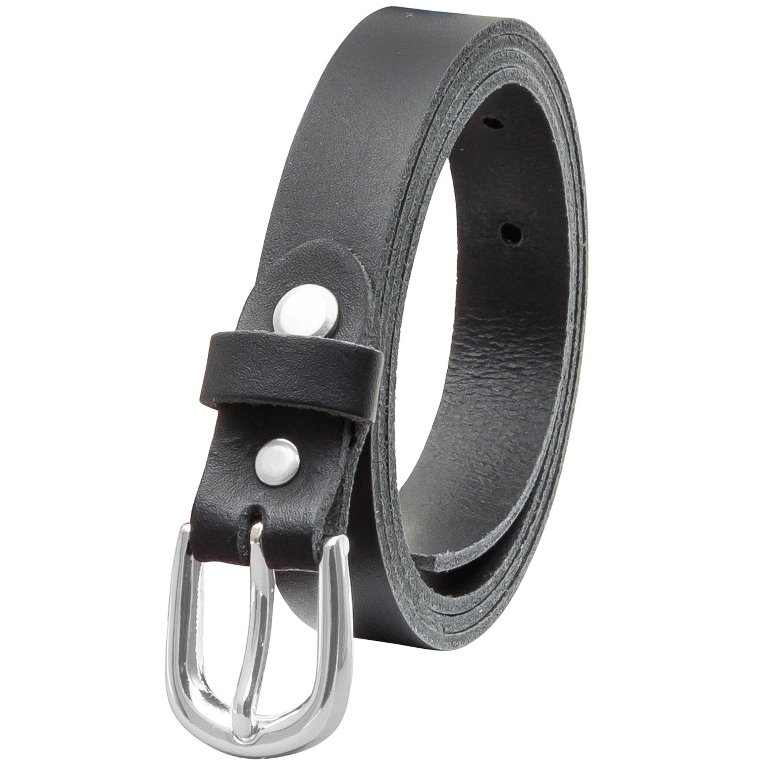 COLOGNEBELT Ledergürtel OM18-SL-Schwarz MADE IN GERMANY, günstig online kaufen