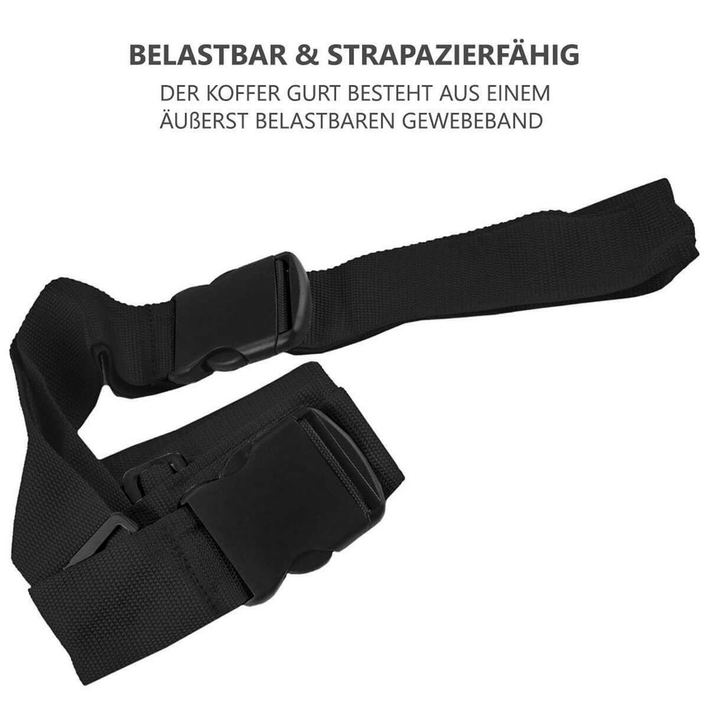 Koffergurte Mit Zebramuster - Verstellbare Gepäckbänder Für Reisen