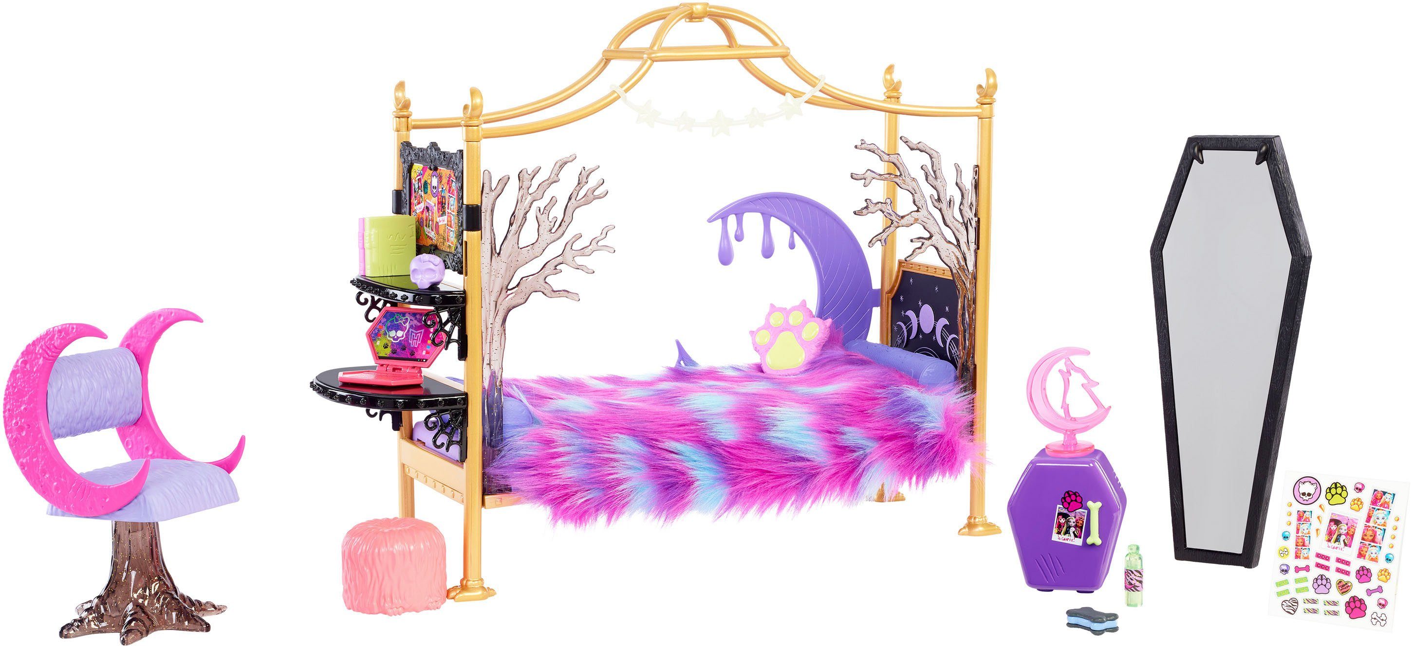 MonsterHigh™ Spielwelt Monster High, Clawdeen Wolf Schlafzimmer