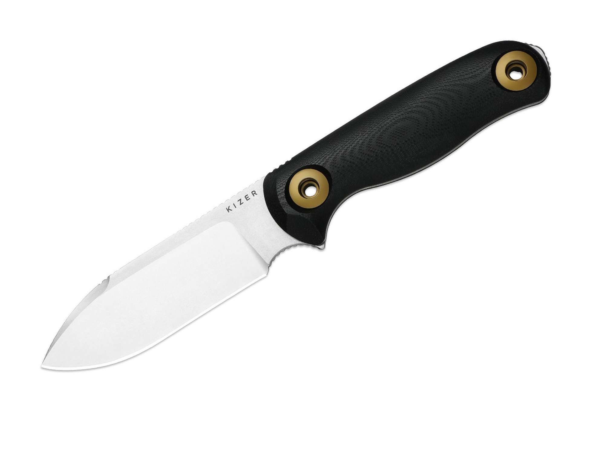 Kizer Taschenmesser Kizer Drop Bear Fix 3 14C28N Black G10