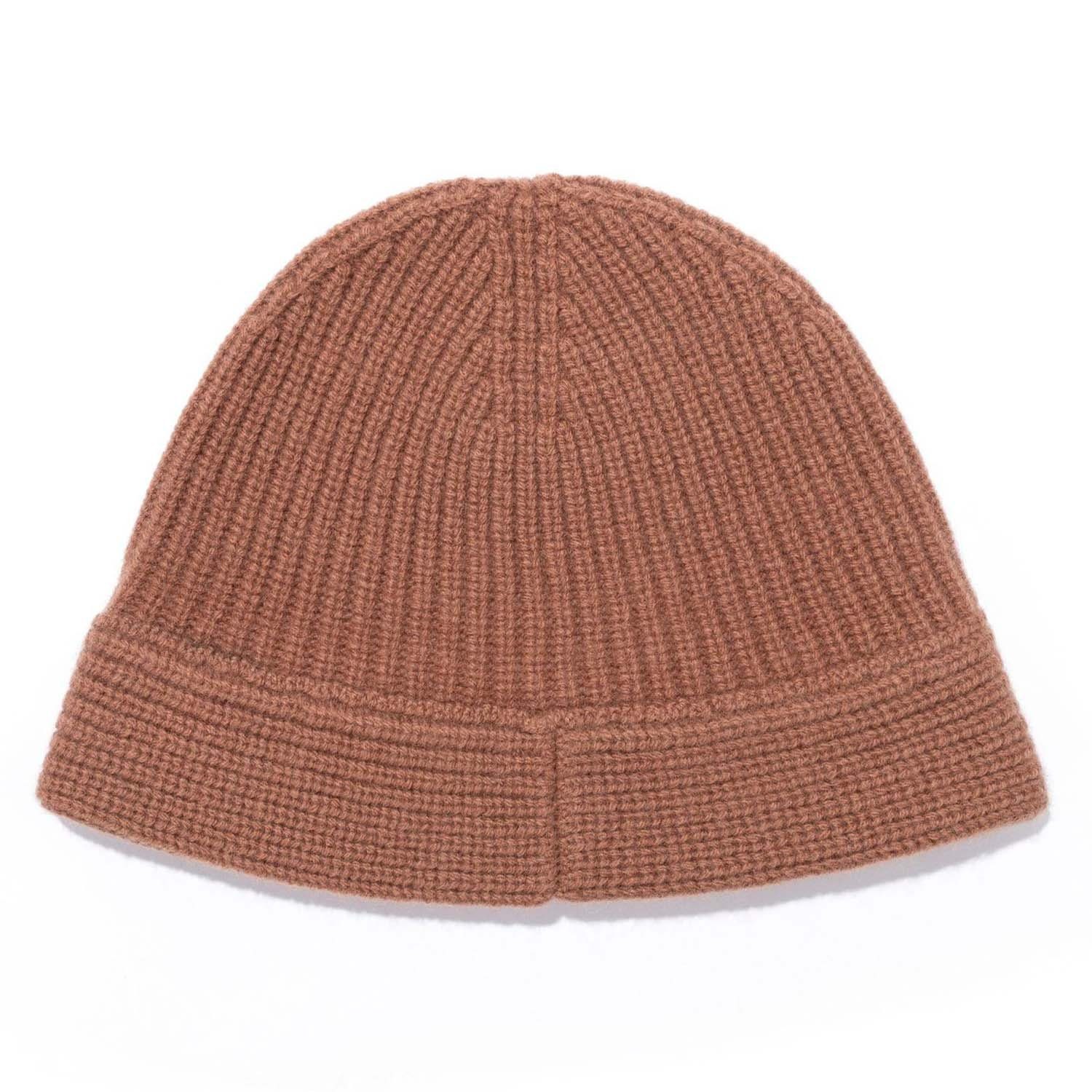 Strickmütze (1-St) MAGICSHE Beanie Braun Mütze Warme Strickmütze Wintermode Reine Wolle