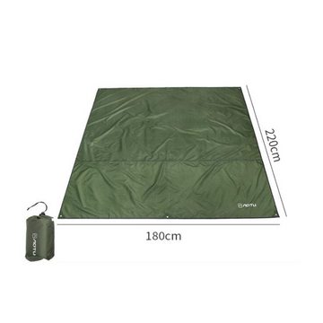 GelldG Bodenschutzmatte wasserdichte Zeltplane, Tarp für Hängematte, Picknickdecke