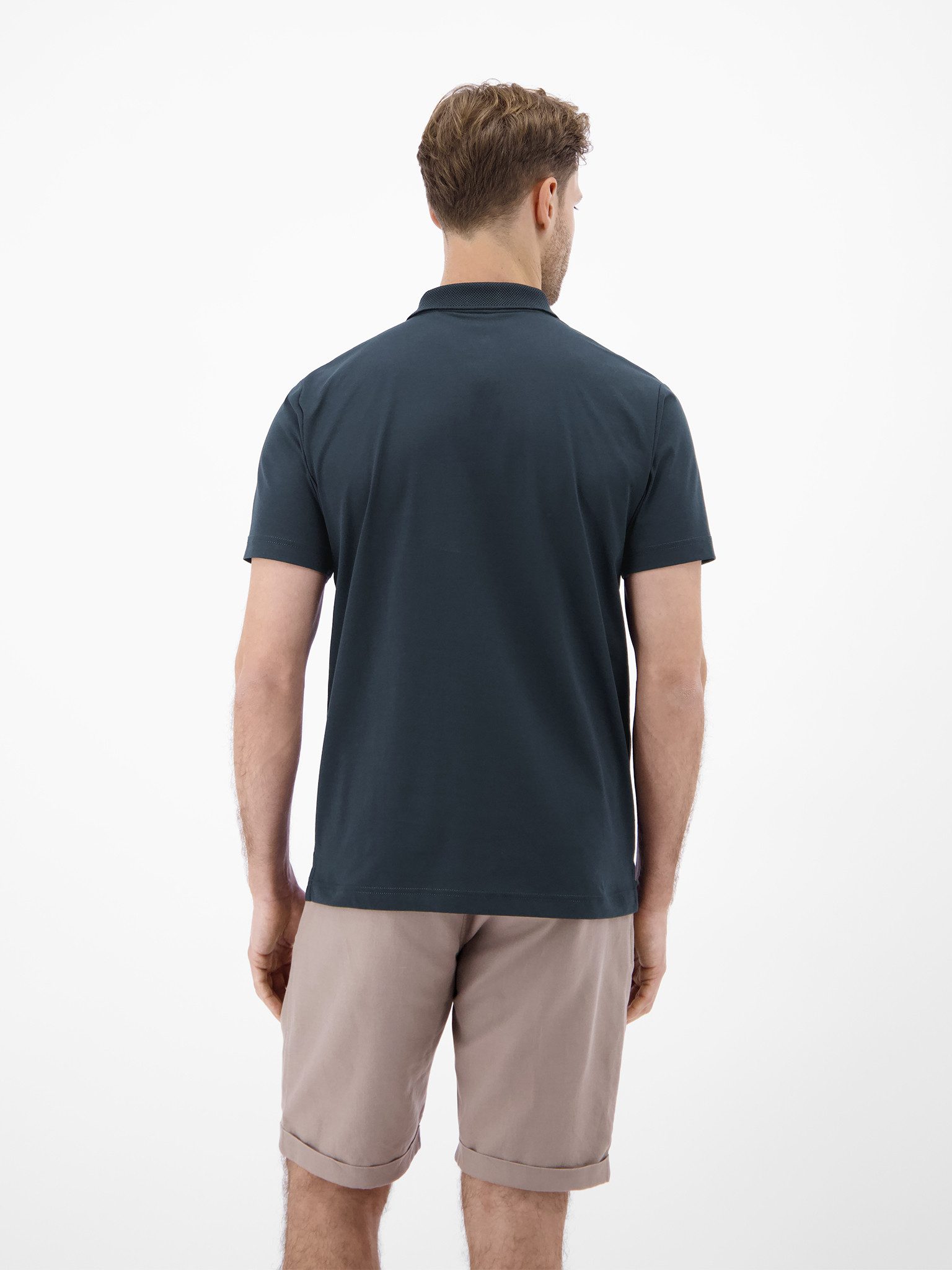 LERROS Poloshirt mit Logo Stickerei – Bild 2 von 4