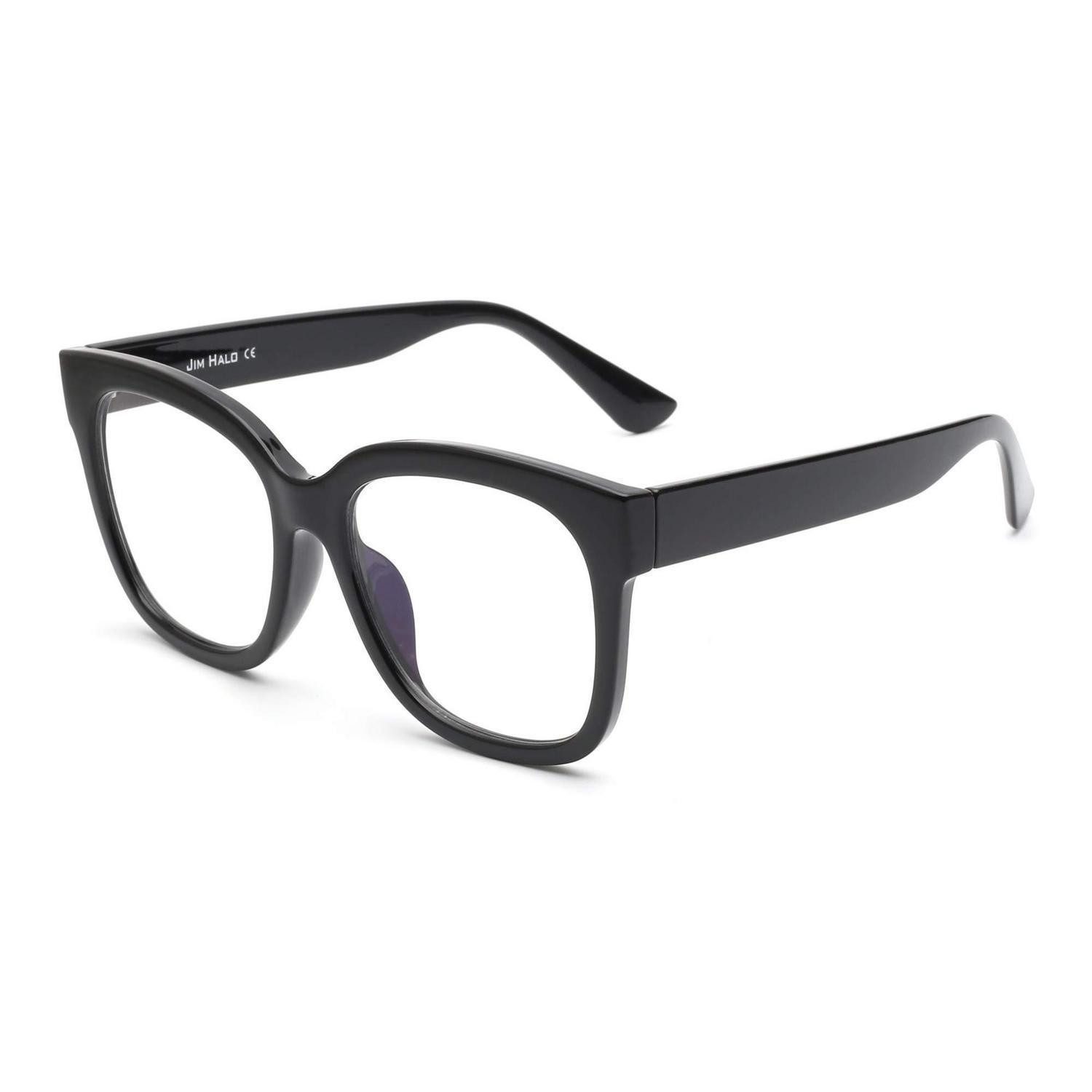 LuxusKollektion Brille Blaulichtblocker Brille Damen Quadratisch Schwarz